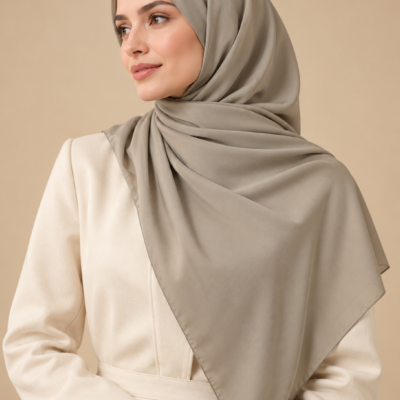 Mısırlı Eşarp Queen Krep Eşarp 110x110 cm