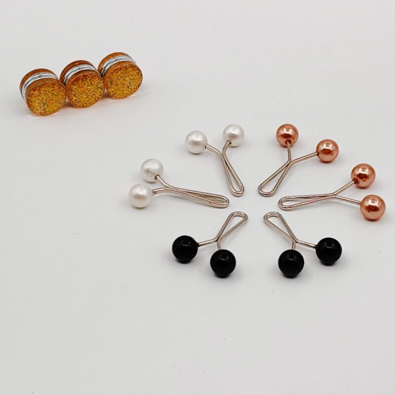 Eşarp ve Şal İçin Klips & Mıknatıs Seti