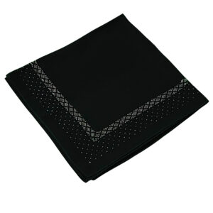 Mim Eşarp Medine İpeği Abiye Taşlı Eşarp – 110x110 cm