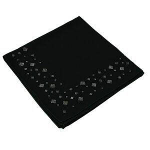 Mim Eşarp Medine İpeği Abiye Taşlı Eşarp – 110x110 cm