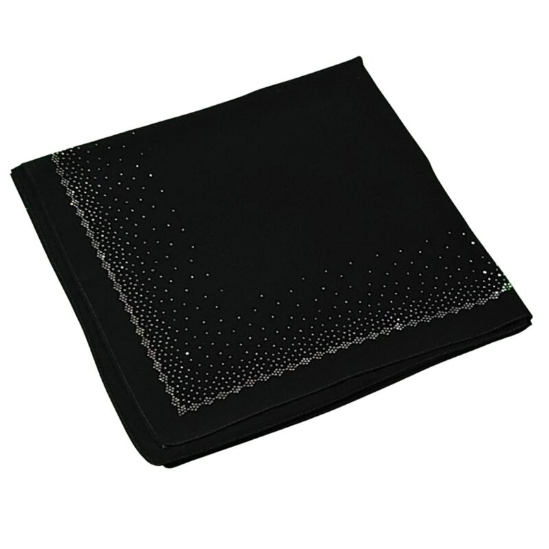 Mim Eşarp Medine İpeği Abiye Taşlı Eşarp – 110x110 cm