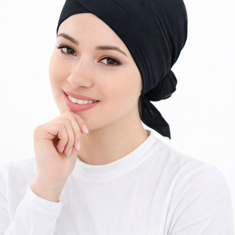 Bağlamalı Çapraz Topuzlu Viskon Bone